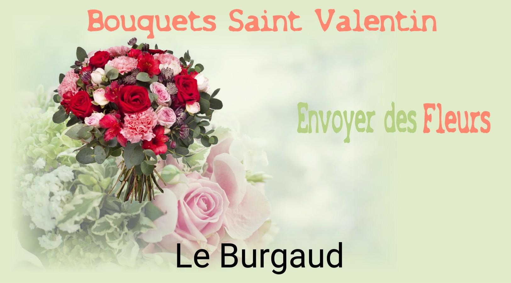 Roses de Saint-Valentin livrées à Le Burgaud